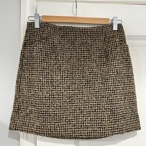 Classic Houndstooth Mini Skirt